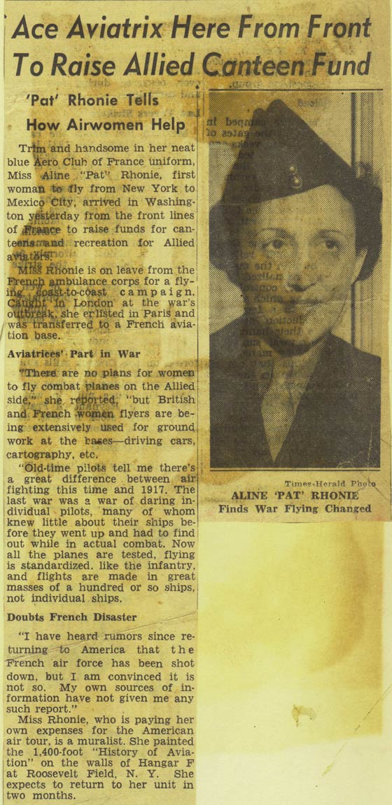 Los Angeles Evening Herald, May 1, 1940 (Source: Roberts)